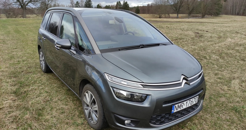 Citroen C4 Grand Picasso cena 37800 przebieg: 157360, rok produkcji 2015 z Andrychów małe 121